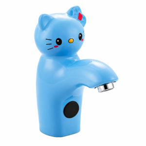 Blue Kids Cat Sensor Faucet – Automatic Ceramic Wash Basin Tap for Bathrooms