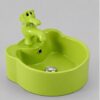Green Kids Table Top Wash Basin Model 209 Ceramic Art Basin for Schools and Daycare Centres