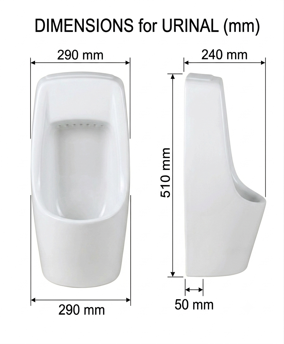 Kids Urinal White