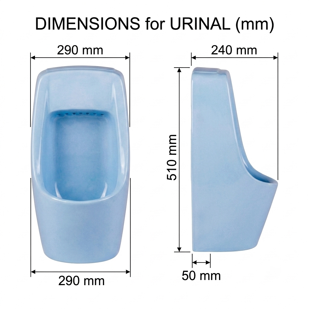 Kids Urinal Blue