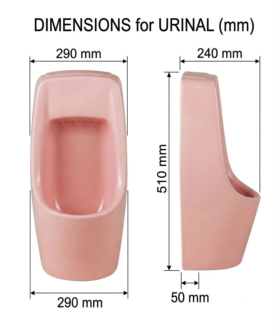 Kids Urinal Pink