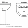 Kids Pedestrian Wash Basin