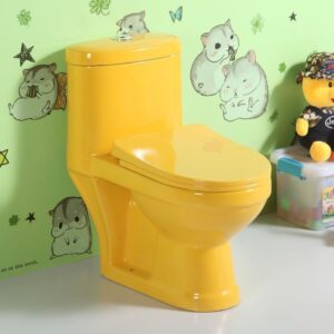 Kids One Piece Toilet Seat |102 | Yellow