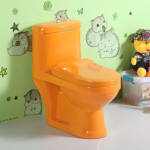 Kids One Piece Toilet Seat |102 | Orange