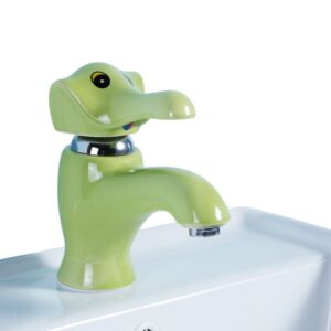 Fun Hot & Cold Elephant Faucet-Green