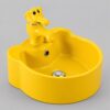Yellow Kids Table Top Wash Basin Ceramic Art Basin Model 209