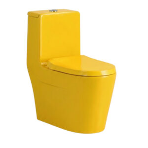 Kids One Piece Toilet Seat 101 – Yellow