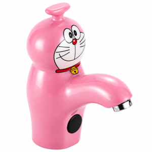Kids Automatic Basin Faucet | Hot & Cold | 302-B | Pink
