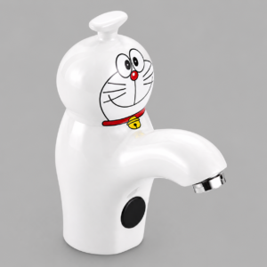 Kids Automatic Basin Faucet | Hot & Cold | 302-B | White
