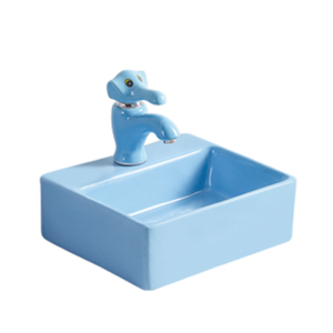 Kids Table Top Basin 208 Blue